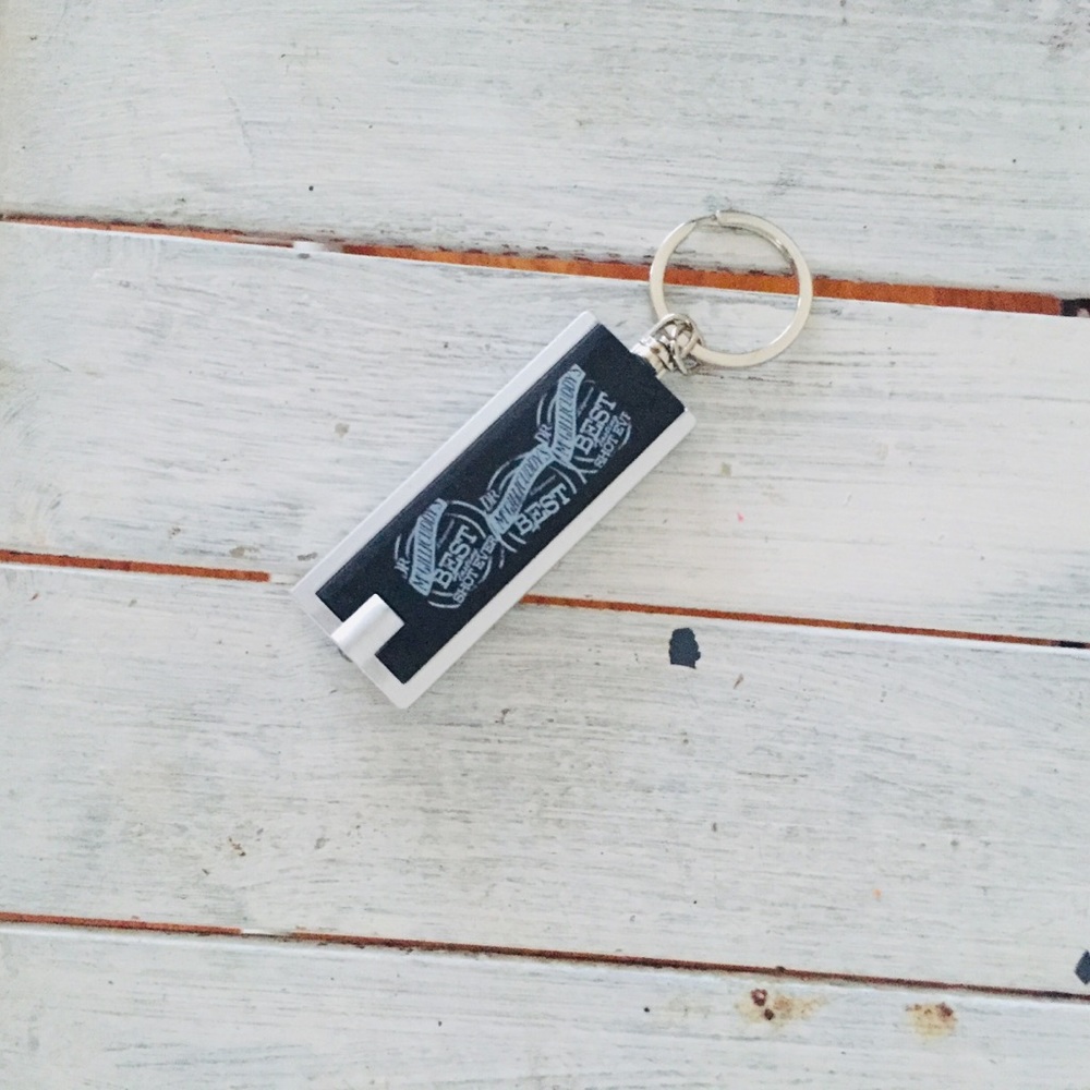 Dr McGillicuddys key chain light